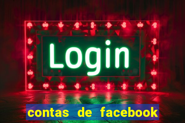 contas de facebook abandonadas com senha e email